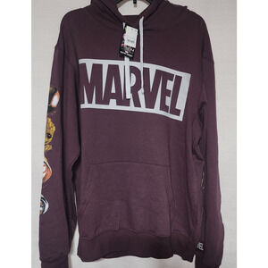 Marvel artist series hoodie men's Large
